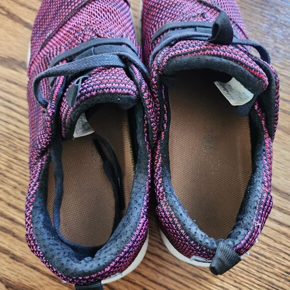 Toms Women's Del Rey Knit Fashion Sneakers Black Plum Purple Size 7 - Picture 6 of 8